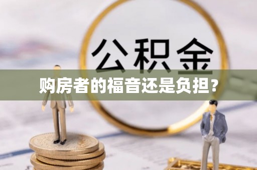 巴青购房者的福音还是负担？