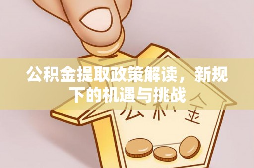 巴青公积金提取政策解读，新规下的机遇与挑战