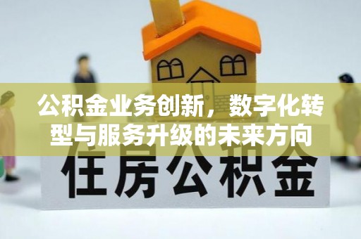 巴青公积金业务创新，数字化转型与服务升级的未来方向