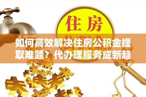 巴青如何高效解决住房公积金提取难题？代办理服务成新趋势