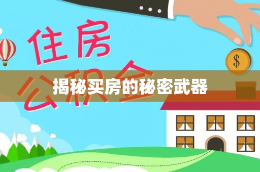 巴青揭秘买房的秘密武器