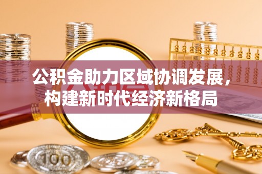 巴青公积金助力区域协调发展，构建新时代经济新格局