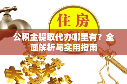 巴青公积金提取代办哪里有？全面解析与实用指南