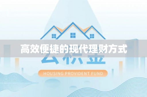 巴青高效便捷的现代理财方式