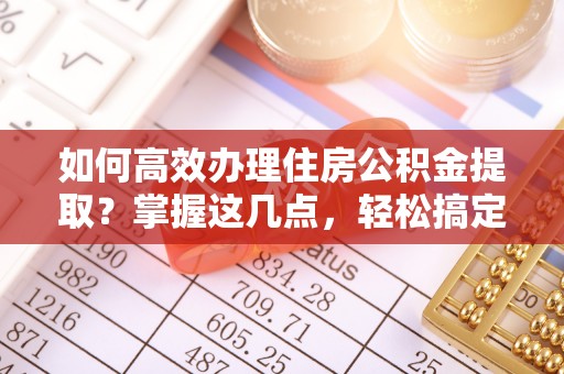 巴青如何高效办理住房公积金提取？掌握这几点，轻松搞定！