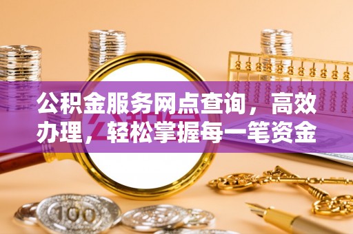 巴青公积金服务网点查询，高效办理，轻松掌握每一笔资金动态