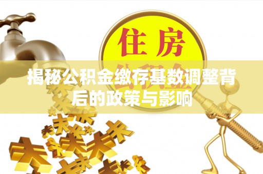 巴青揭秘公积金缴存基数调整背后的政策与影响