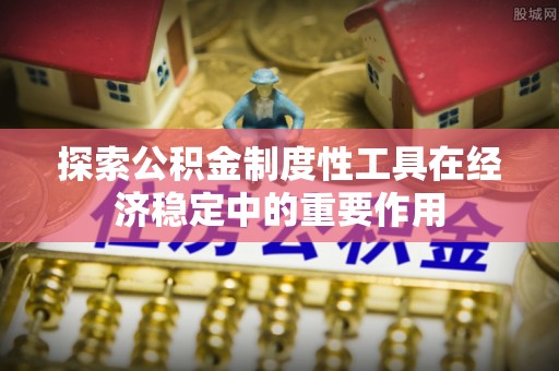 巴青探索公积金制度性工具在经济稳定中的重要作用
