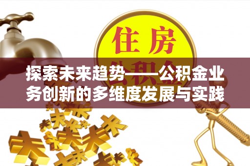 巴青探索未来趋势——公积金业务创新的多维度发展与实践