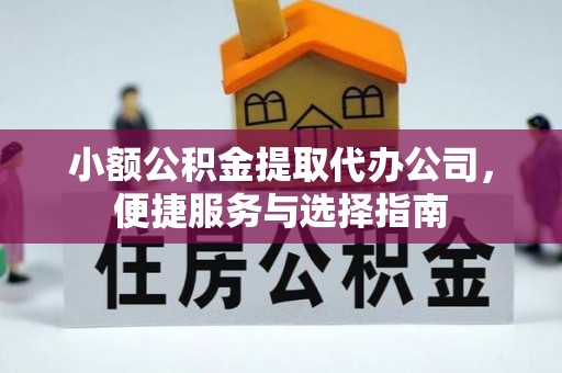 巴青小额公积金提取代办公司，便捷服务与选择指南