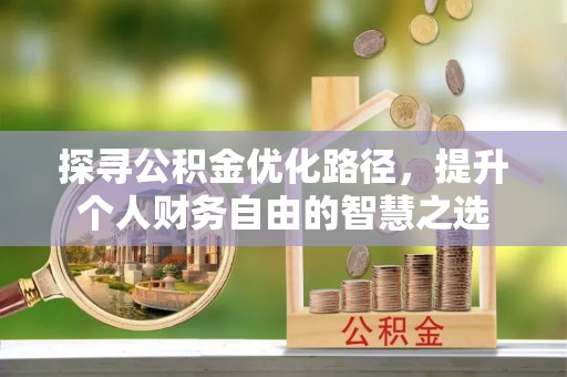 巴青探寻公积金优化路径，提升个人财务自由的智慧之选