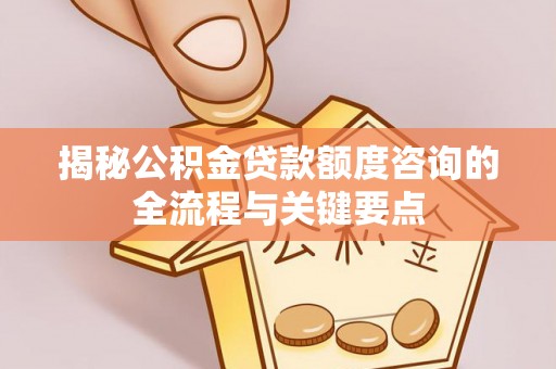 巴青揭秘公积金贷款额度咨询的全流程与关键要点