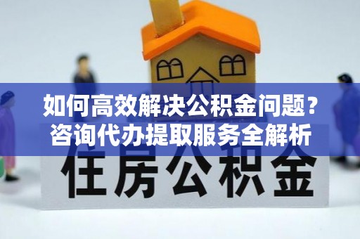 巴青如何高效解决公积金问题？咨询代办提取服务全解析