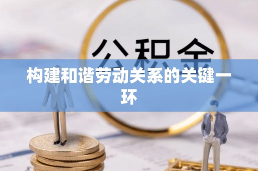 巴青构建和谐劳动关系的关键一环