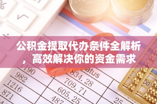 巴青公积金提取代办条件全解析，高效解决你的资金需求