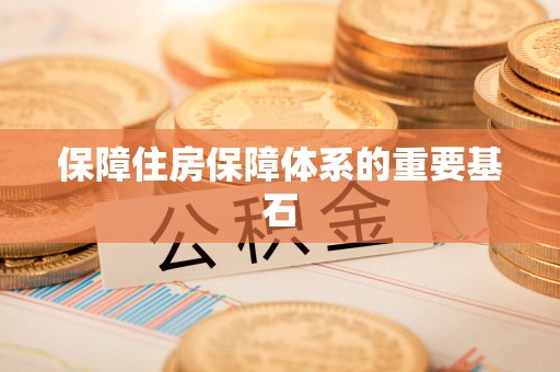 巴青保障住房保障体系的重要基石
